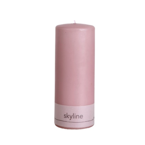 Skyline ljus vintage lila