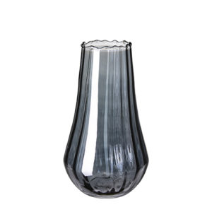 Blå glasvas från Affari