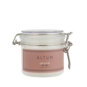 Salt scrub lilac bloom