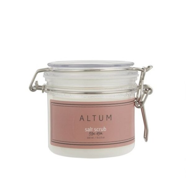 Salt scrub lilac bloom