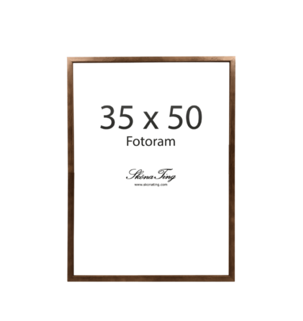 Fotoram 35x50 cm Valnöt