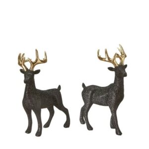 Hjort prydnad 2-pack