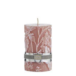 Blockljus Florie rosa