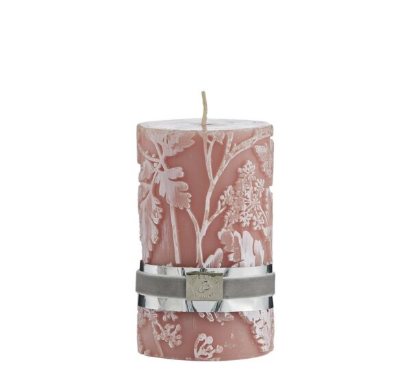 Blockljus Florie rosa
