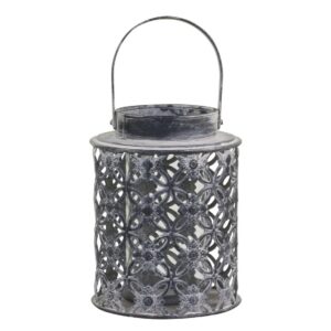 Grå ljuslykta från Chic Antique