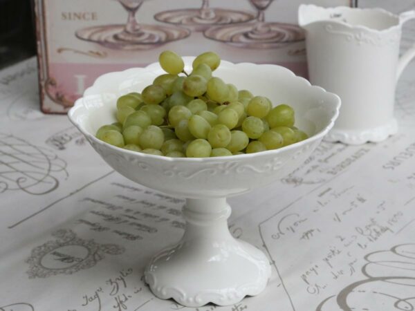 Bowl on foot Provence - Image 2