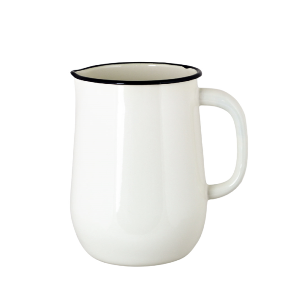 Enamel Jug White