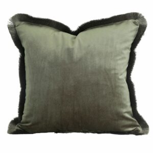 Cushion Cover Velvet Green