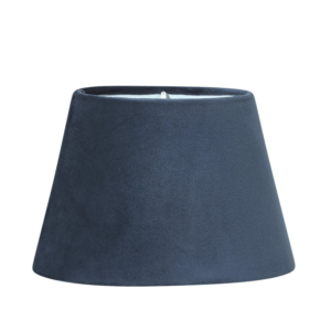 Oval Lampshade Blue