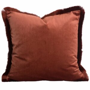Cushion Cover Velvet Red
