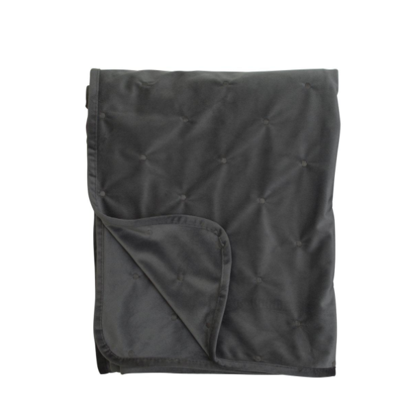 Velvet throw Dothy Gray