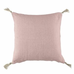 Pillowcase Ljung in washed linen.