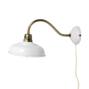 Wall lamp Birgith white