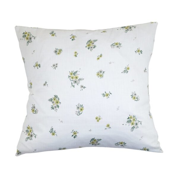 Cushion cover Flora White