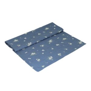 Table runner Flora Blue