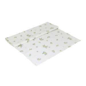 Table runner Flora White