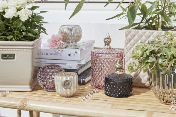 Glass jar Miya Pink - Image 2