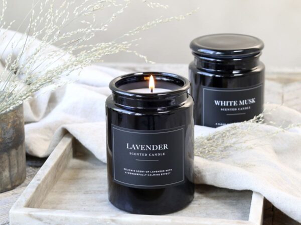 Scented candle Lavender