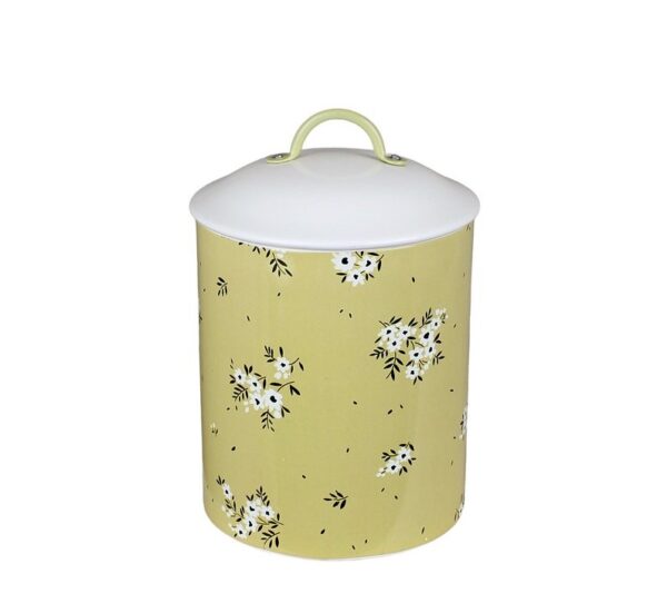 Storage jar Flora Yellow