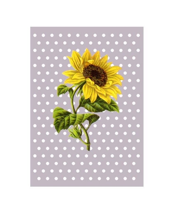 Greeting card Sunflower