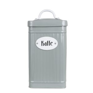 Coffee canister hugo green