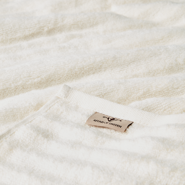 Bath towel Arild Ivory - Image 4