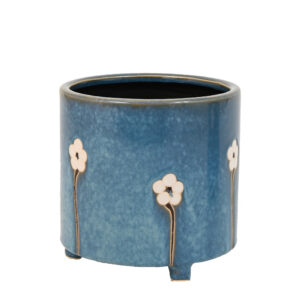 Flower pot Sky blue