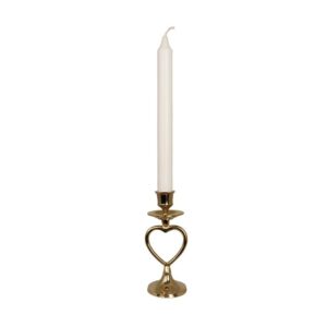 Candlestick Ewa in Brass