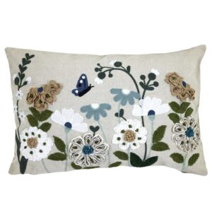 Cushion cover Fleur Blue