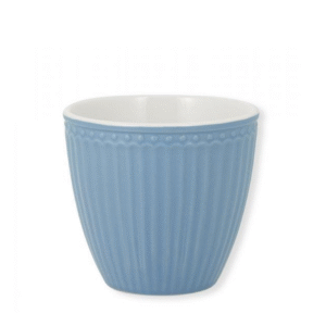 Latte mug Alice Sky blue