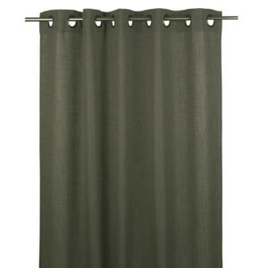 Eyelet curtains Brooklyn Dark green