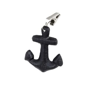 Canvas weight Anchor in black cast iron