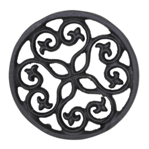 Cast iron trivet from Strömshaga