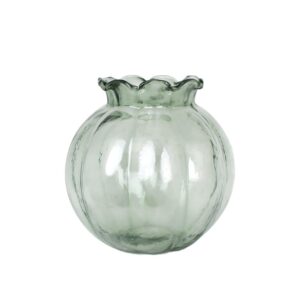 Green vase in glass from Strömshaga