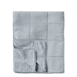 Quilted bedspread Light blu