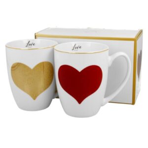 Mugs Heart 2-pack
