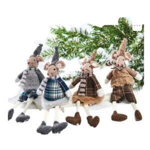 Lovely fabric mice -sold in pack of 2