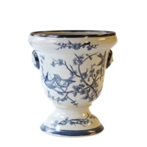 Porcelain urn Blue garden from Simply Scandinavia